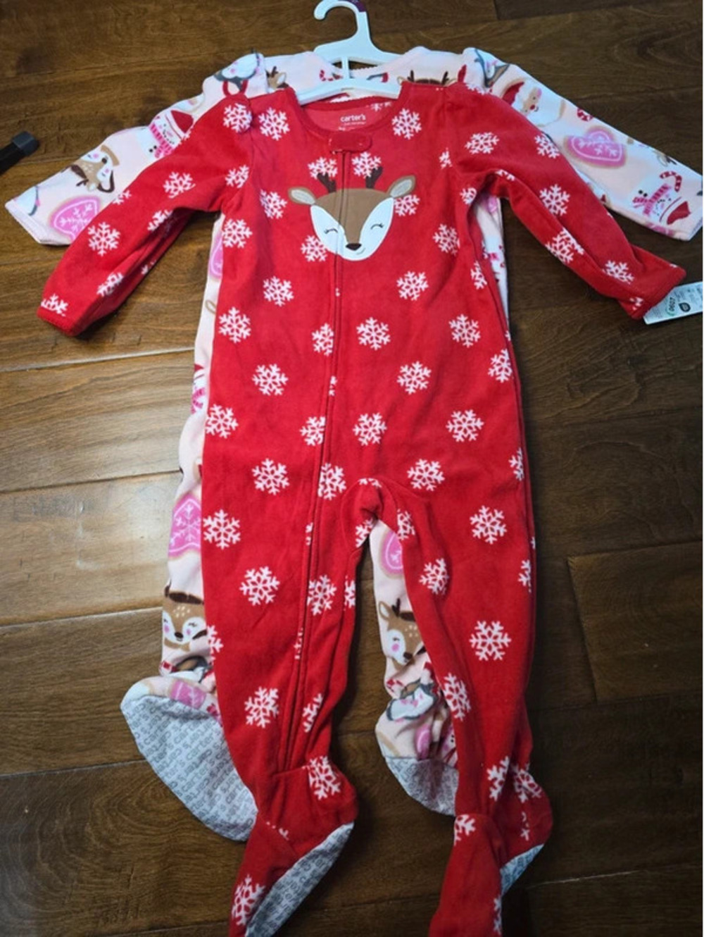 2t brand new carter's christmas pajamas item 607G8